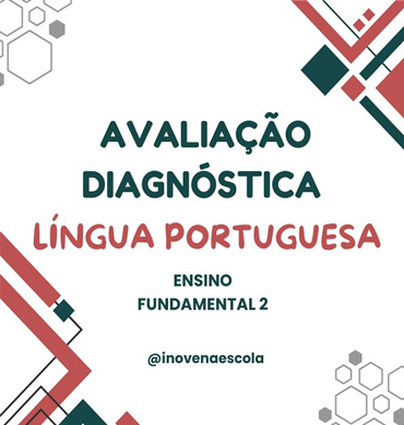 Capa Avaliação Diagnóstica Língua Portuguesa