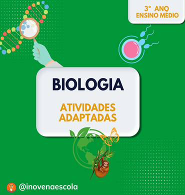 Capa apostila Biologia 3º ano