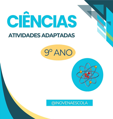 Capa apostila de ciências 9º ano