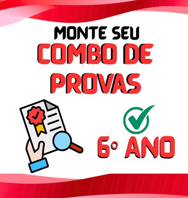 Capa Combo Provas 6º ano