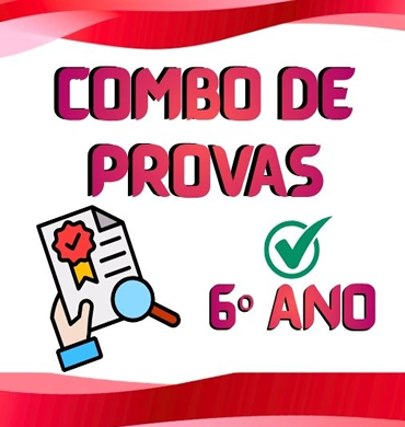 Capa Combo Provas 6º ano
