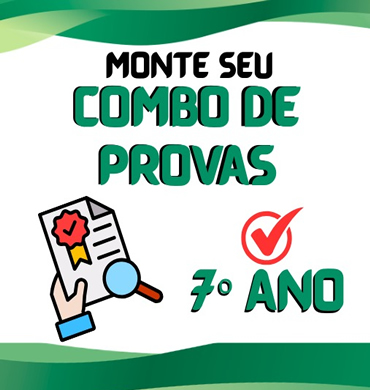 Capa Combo Provas 7º ano