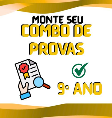Capa Combo Provas 9º ano