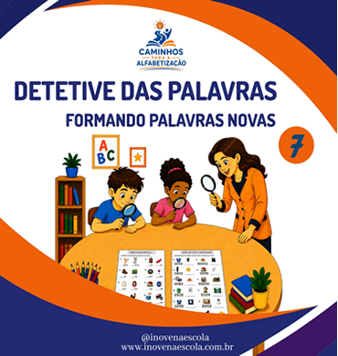 Capa apostila Formando Palavras Novas