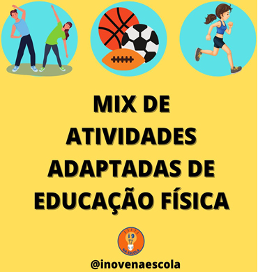 Capa atividade educação física