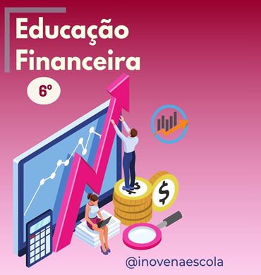 Capa apostila Educação Financeira 6º ano Ensino Médio