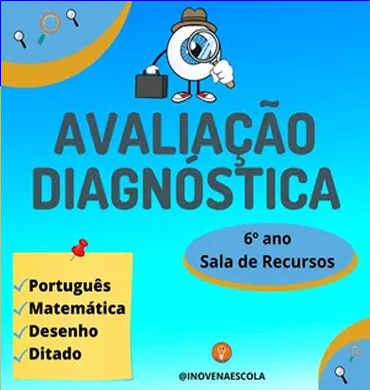 Capa sala de recursos - avaliação diagnóstica