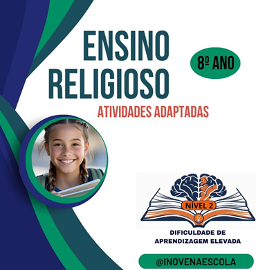 Capa imagem Ensino Religioso 8º ano