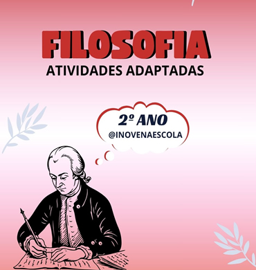 Capa Projeto Filosofia 2º Ano EM