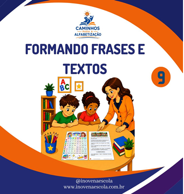 Capa apostila Formando Frases e Textos