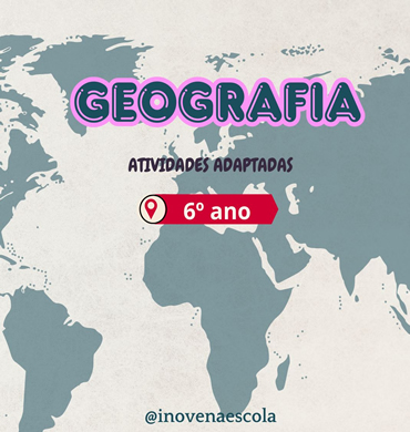 Capa apostila geografia 6º ano