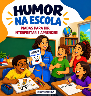 Capa Humor na Escola