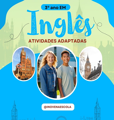 Capa atividade Inglês