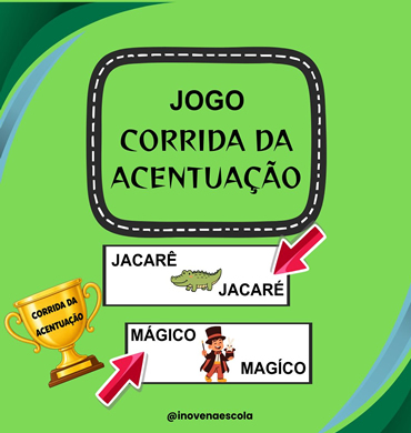 Capa jogo Corrida da Acentuação