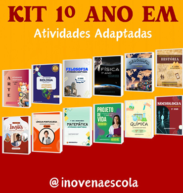 Capa kit 1º Ano Ensino Médio