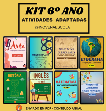 Capa kit 6º Ano