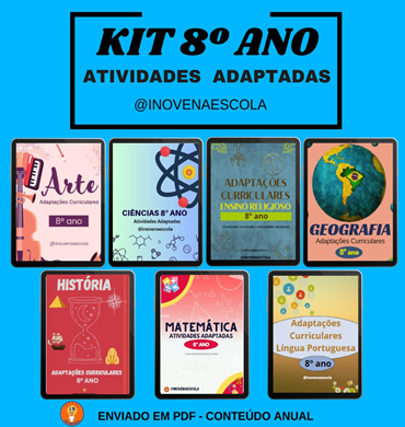 Capa kit 8º Ano