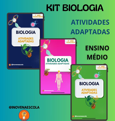 Capa Kit Biologia Ensino Médio