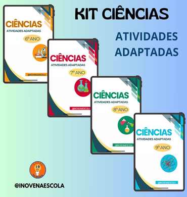 Capa apostila de ciências