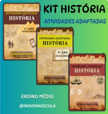 Capa kit apostila de história