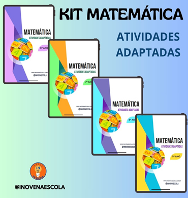 Capa imagem Kit Matemática 6º ano 9º ano