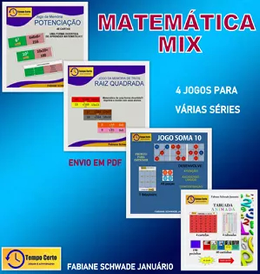 Capa jogo matemática mix