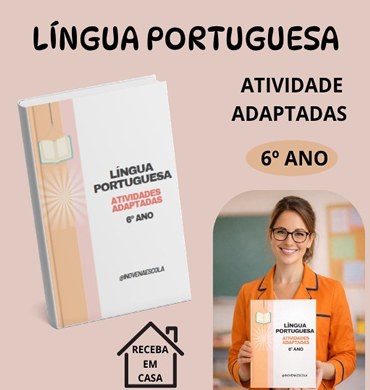 Capa Língua Portuguesa 6º ano - Produto Físico