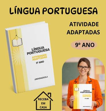 Capa Língua Portuguesa 9º ano - Produto Físico