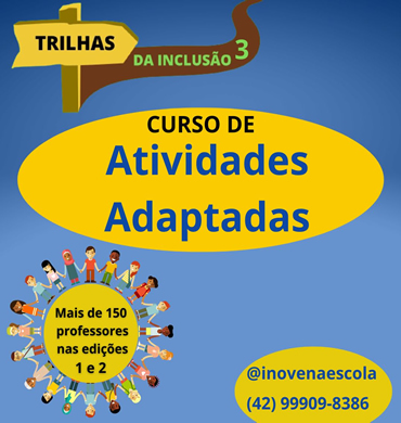 Capa Curso Trilhas da Inclusão